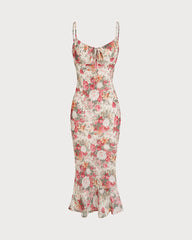 Floral Slip Midi Dress